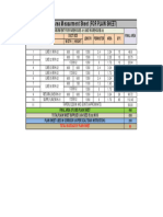 Duct Area Measurment Sheet (FOR PLAIN SHEET)