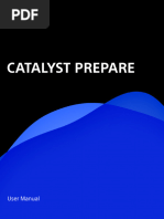 Catalyst Prepare 2023 Manual