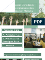 Persiapan Guru Dalam Implementasi Kurikulum Merdeka