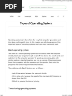 Types of Operating System3