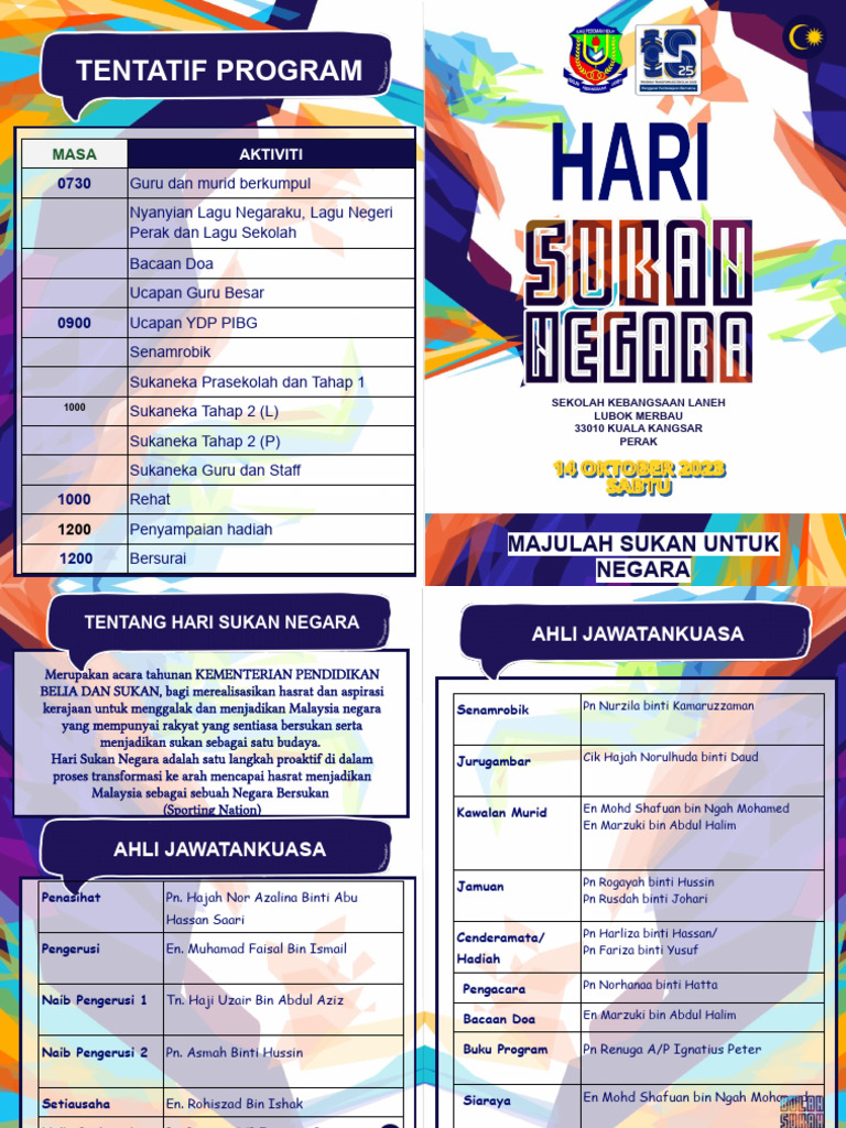 Buku Program HSN SK Laneh | PDF