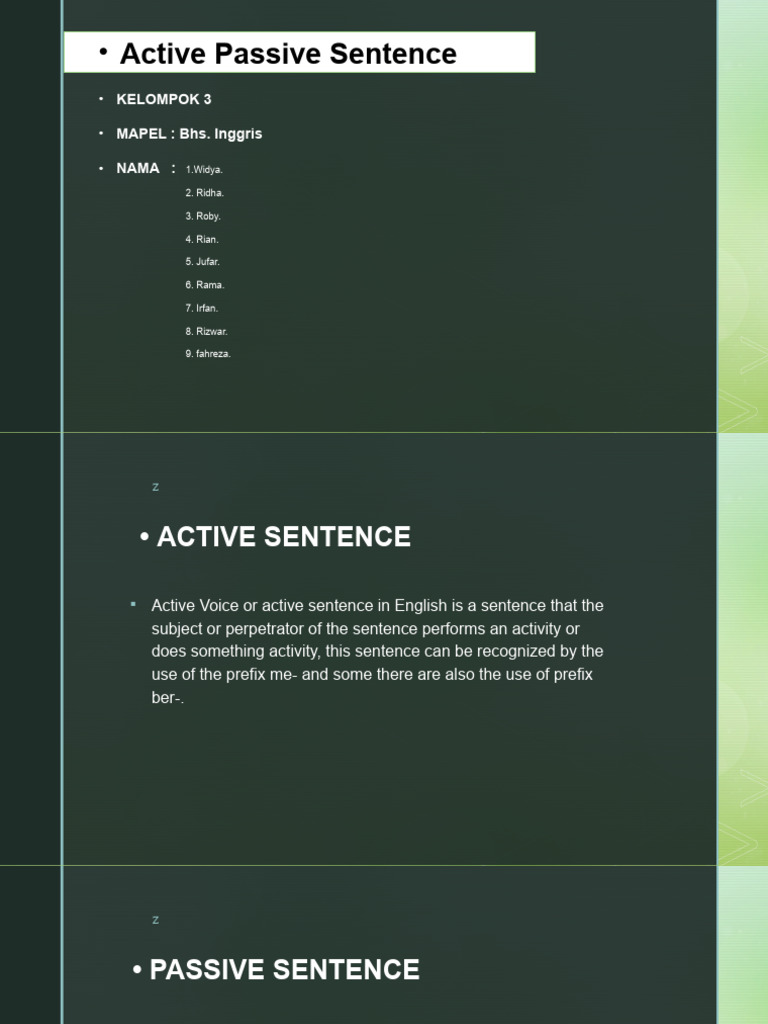 Presentasi PPT B. Inggris | PDF