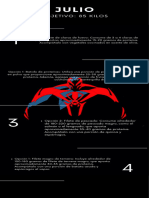 Infografía Sencilla Listado Puntos Clave Monocromo Fondo Negro