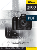 Nikon D100 Brochure (February 2003)