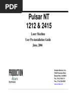 Pulsar Pre Install