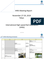 IHRA November Meeting 2019