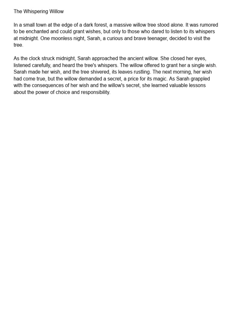 The Whispering Willow Pdf
