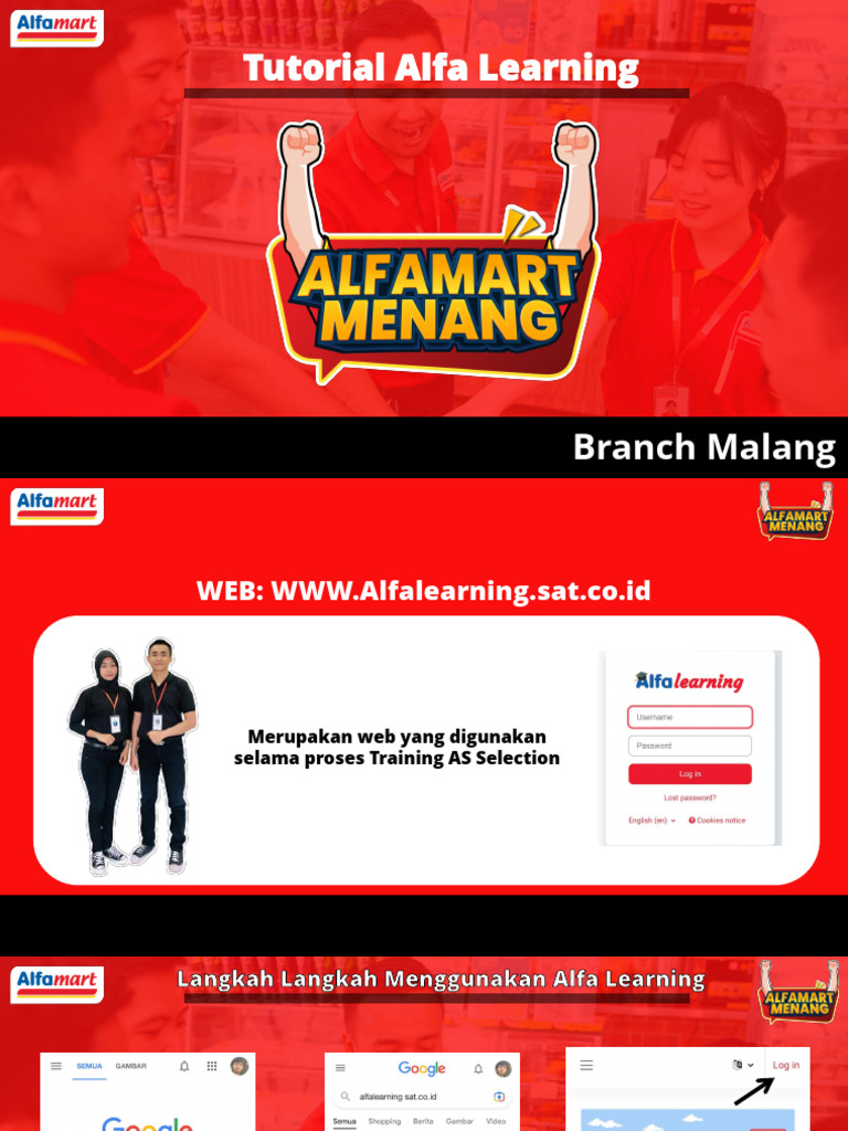 Tutorial Alfa Learning | PDF