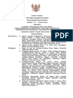 Perbup Nomor 57 Tahun 2016 Tentang Sotk Dinas Pengendalian Penduduk, KB, Pemberdayaan Perempuan Dan Perlindungan Anak