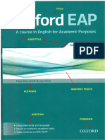 Oxford EAP B1 Pre-Intermediate Student - S Book 2