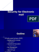 Security For Electronic Mail