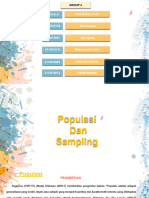 METODE PENELITIAN HUKUM Populasi Dan Sampling