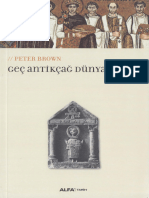 Peter Brown Geç Antikçağ Dünyası Alfa Yayınları