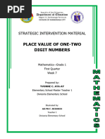 Place Value of One-Two Digit Numbers - Yvonne C. Aya-Ay