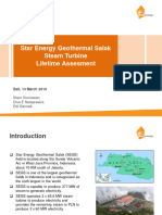 Geothermal Steam Turbine Lifetime Assessment