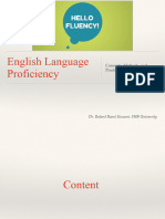 622 English Proficiency Course 2020