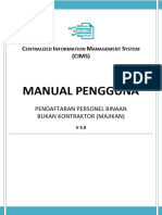 Manual Pengguna Pendaftaran Personel Binaan Bukan Kontraktor V 4.0