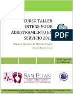 Programa Viii Curso-Taller Enero 2012 Programa