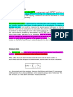 Net Present Value (NPV)