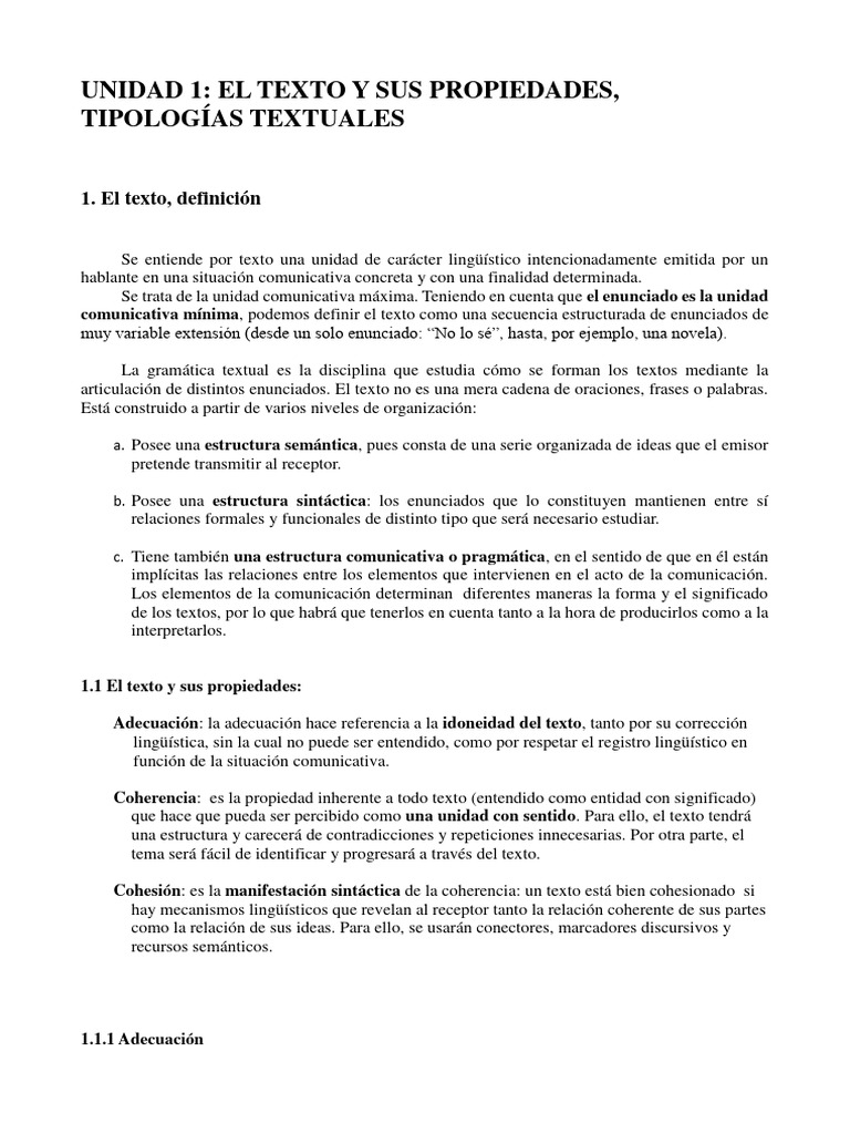 Lengua y Literatura 1 Bach Apuntes Unidad 1 | PDF | Narración ...