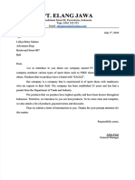 PDF Contoh Surat Bisnis Berbahasa Inggris Bidang Produksi Sepatu - Compress