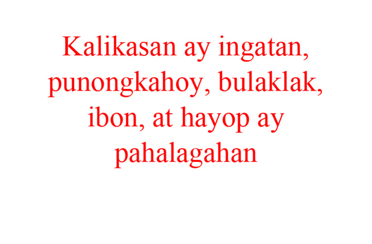 Slogan in Filipino | PDF