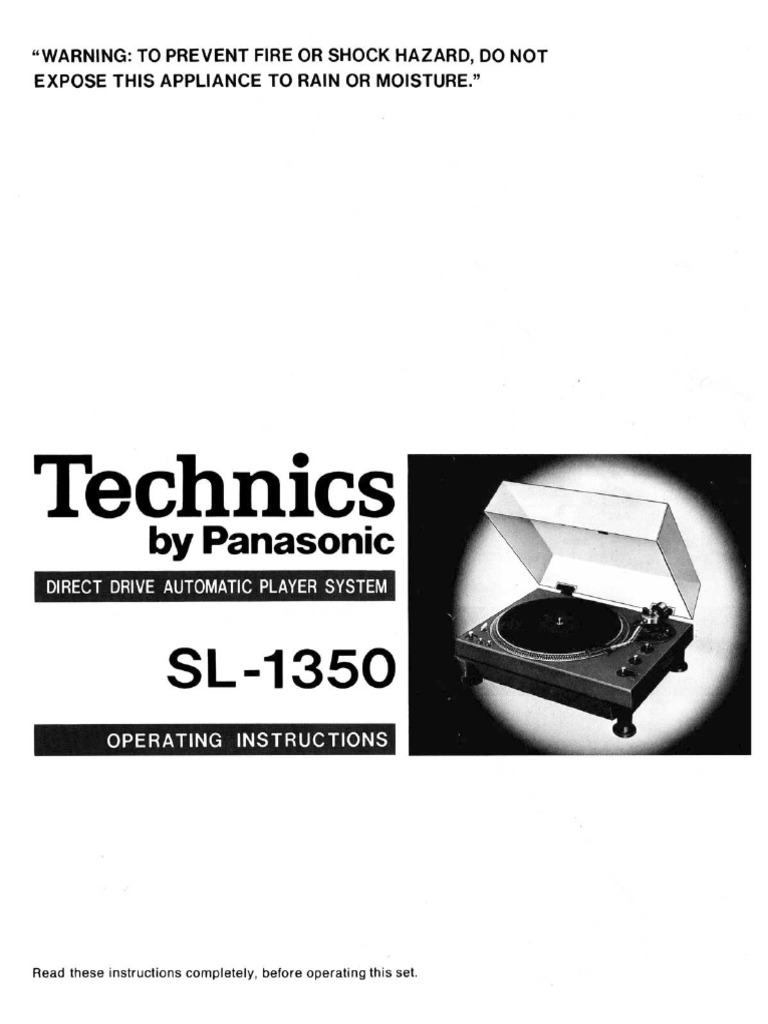 Kit Riparazione Velocità Per Giradischi Technics SL-1350 / SL-1360 - Condensatori