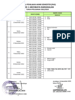 Jadwal Pas 22-23