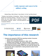 On Radar and Radio Exposure and Cancer in The Military Setting