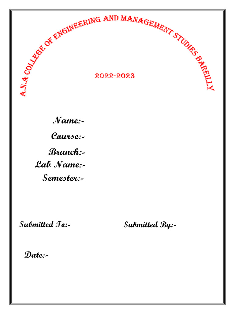 File Front Page | PDF