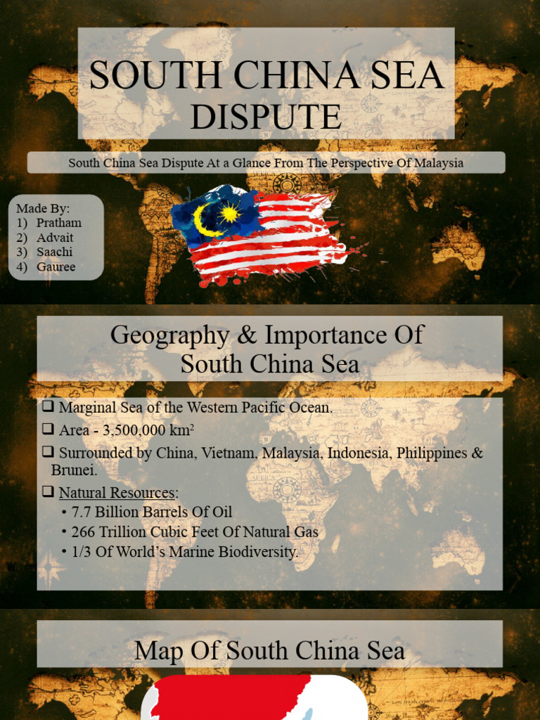 Malaysia's Role in South China Sea Dispute | PDF | South China Sea ...