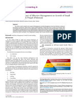 Research Study On Impact of Effective Management On Growth of Smallfirms A Study of South Punjab Pakistan 2168 9601 1000139