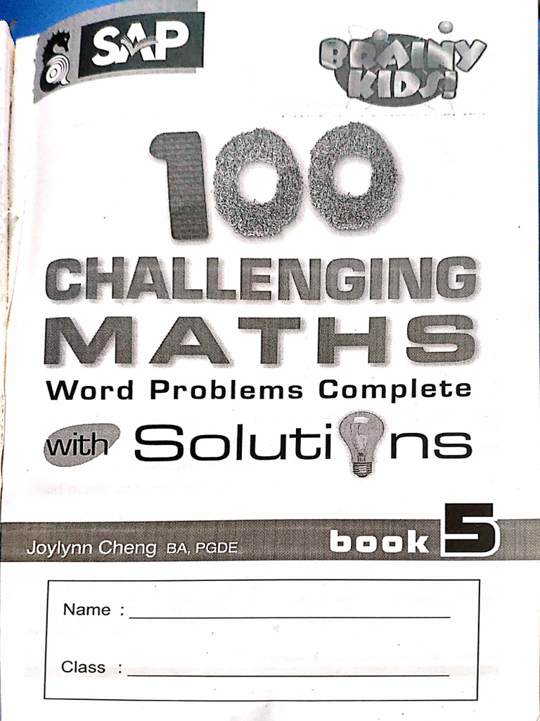 100 challenge maths book 5 pdf