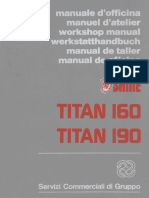 Same Titan 160 190 Repair Manual (Tractor)