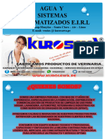 Veterinaria Huancayo - Catalogo de Productos Kurosawa 2018