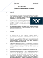 Instalaciones de consumo en baja tensión