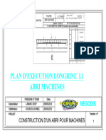 Ferraillage Longrine L1-Objet