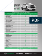 ZX Plan Mantenimiento 4x2 MT DIESEL