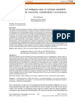 La Acción Ritual Indígena Ante El Sistema Mundial: Ritos Marubo de Curación, Solidaridad y Resistencia