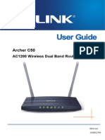 TP-Link AC1200 Wireless Dual Band Router User Guide