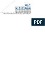 Tabla Capacitores Chint