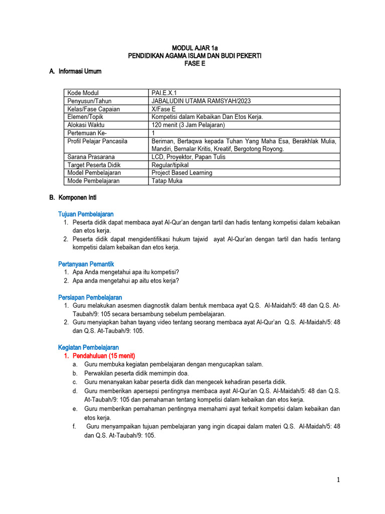 Menguasai Akhir Semester: Panduan Lengkap Contoh Soal UAS PAI SMA Kelas X Semester 1