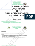 Fidp - Oral Communication