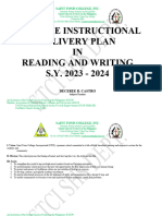 FIDP - Reading and Writing