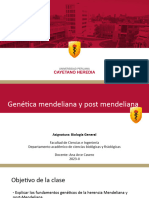 Clase Herencia Mendeliana y Post Mendeliana - Ana Arce 2023 II
