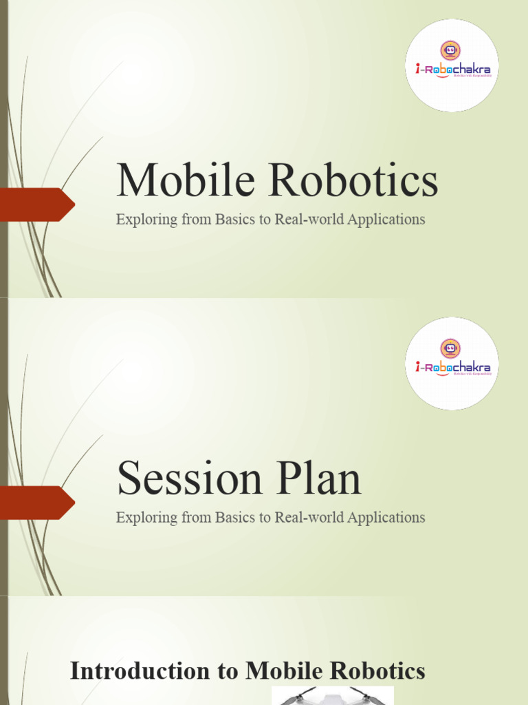Mobile Robotics: Basics to Applications | PDF | Robot | Robotics