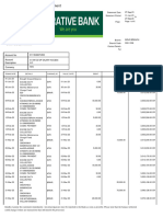 Sammy Gicheha - Bank Statement