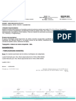 Exame Anatomopatológico: Número Exame: AP23-172519 / 1240885705