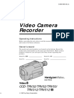 Sony Handycam Manual