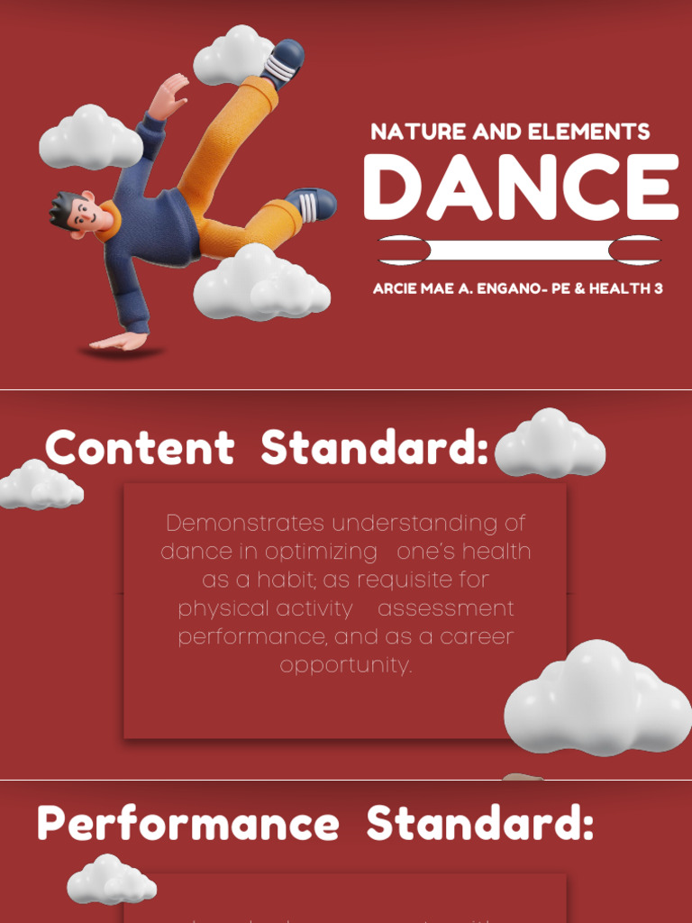 The Nature of Dance Lesson 1 PDF